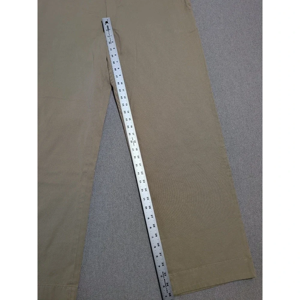 NWT Brooks Brothers Men's 42x32 Khaki Chinos Pants Brooksgate Cotton Stetch